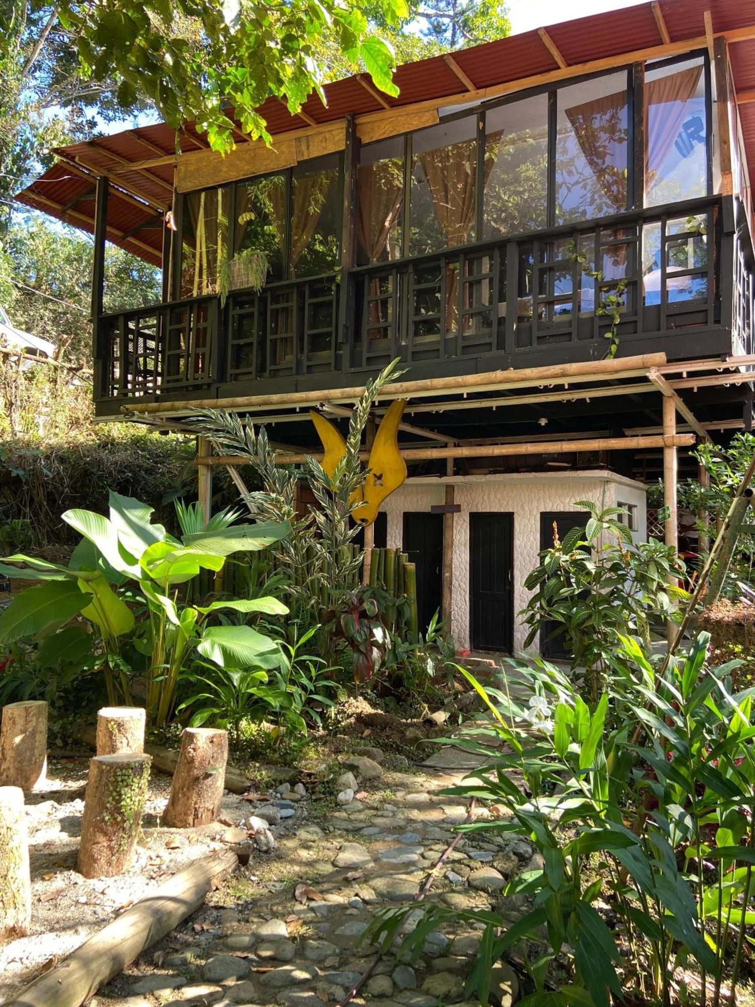Hostal Las Mariposas Minca Ngoại thất bức ảnh